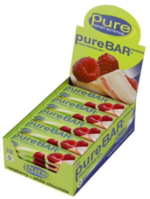 pure BAR PREMIUM Raspberry - white chocolate